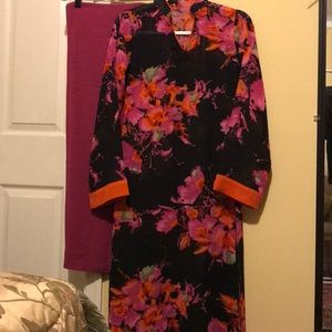 Indian/Pakistani Wide trousers with straight shirt